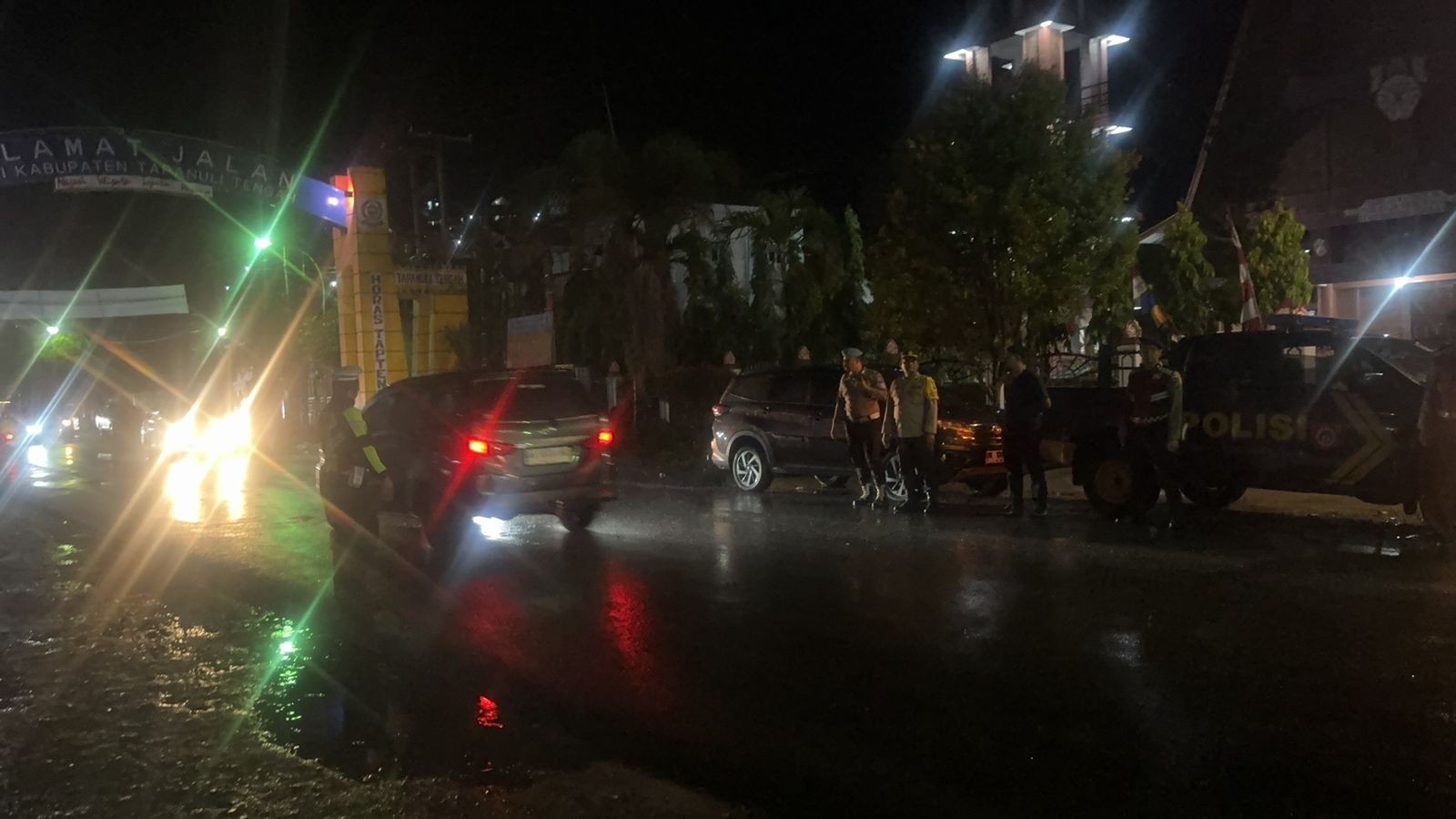 Patroli Malam Polres Tapteng Tingkatkan Pengawasan di Lokasi Rawan