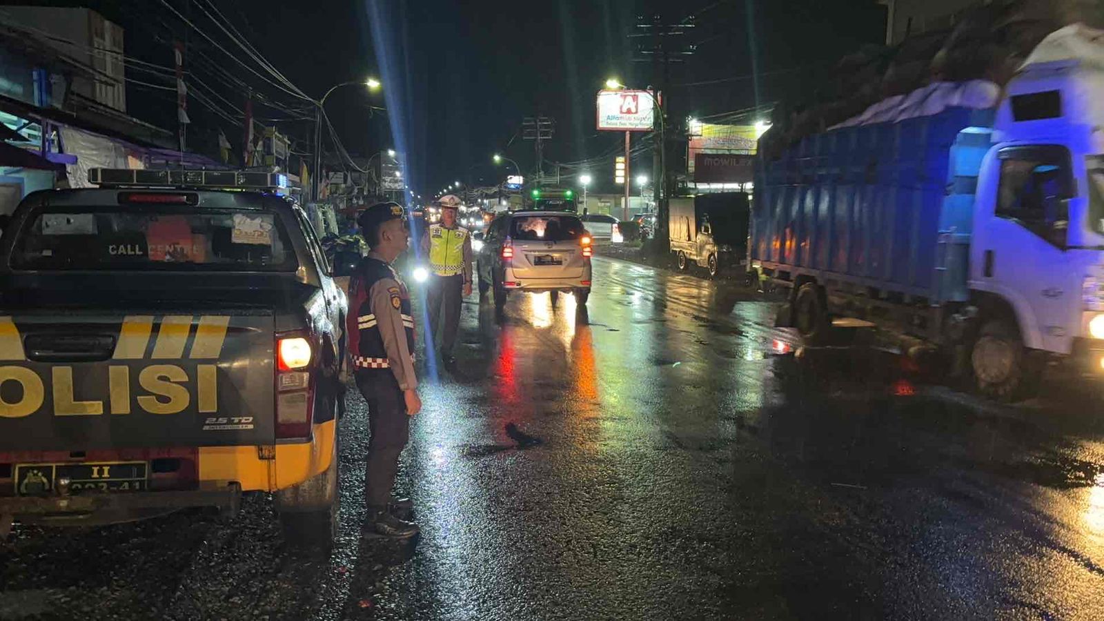 Tingkatkan Keamanan, Polres Tapanuli Tengah Intensifkan Patroli Malam