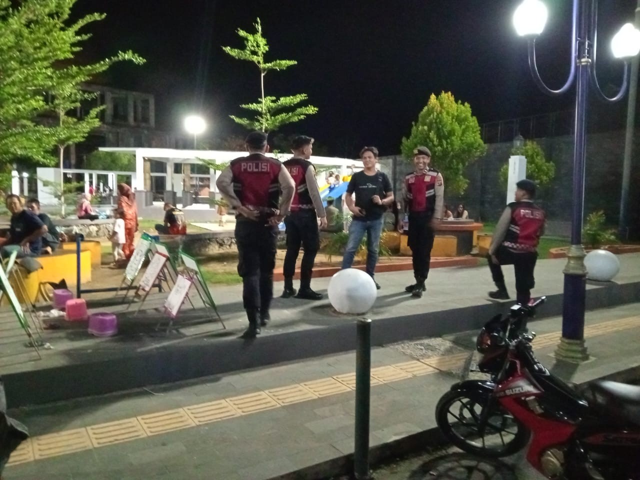 Tingkatkan Patroli Malam Hari Polres Tapteng Cegah Gangguan Kamtibmas