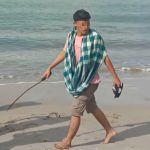Polisi Berhasil Amankan Satu Anggota Geng Tawuran Yang Memakai Senj*ta Taj*m di Pantai Pandan