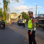 Polres Tapteng Gelar Pos Pagi untuk Kelancaran Lalu Lintas