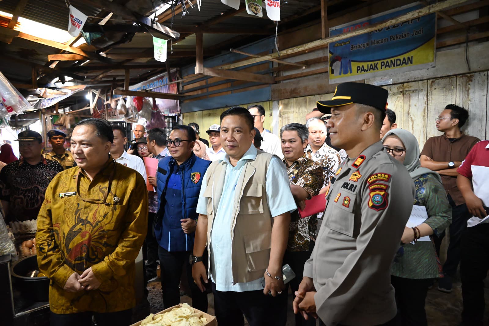 Forkopimda Tapteng Sidak Pasar Tradisional Dan Modern, Pastikan Harga Stabil Jelang Idul Fitri