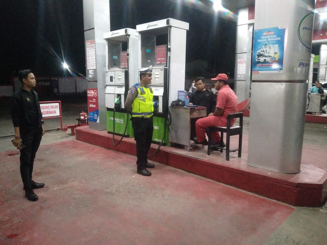Patroli Malam Blue Light Polres Tapteng, Jaga Situasi Tetap Kondusif