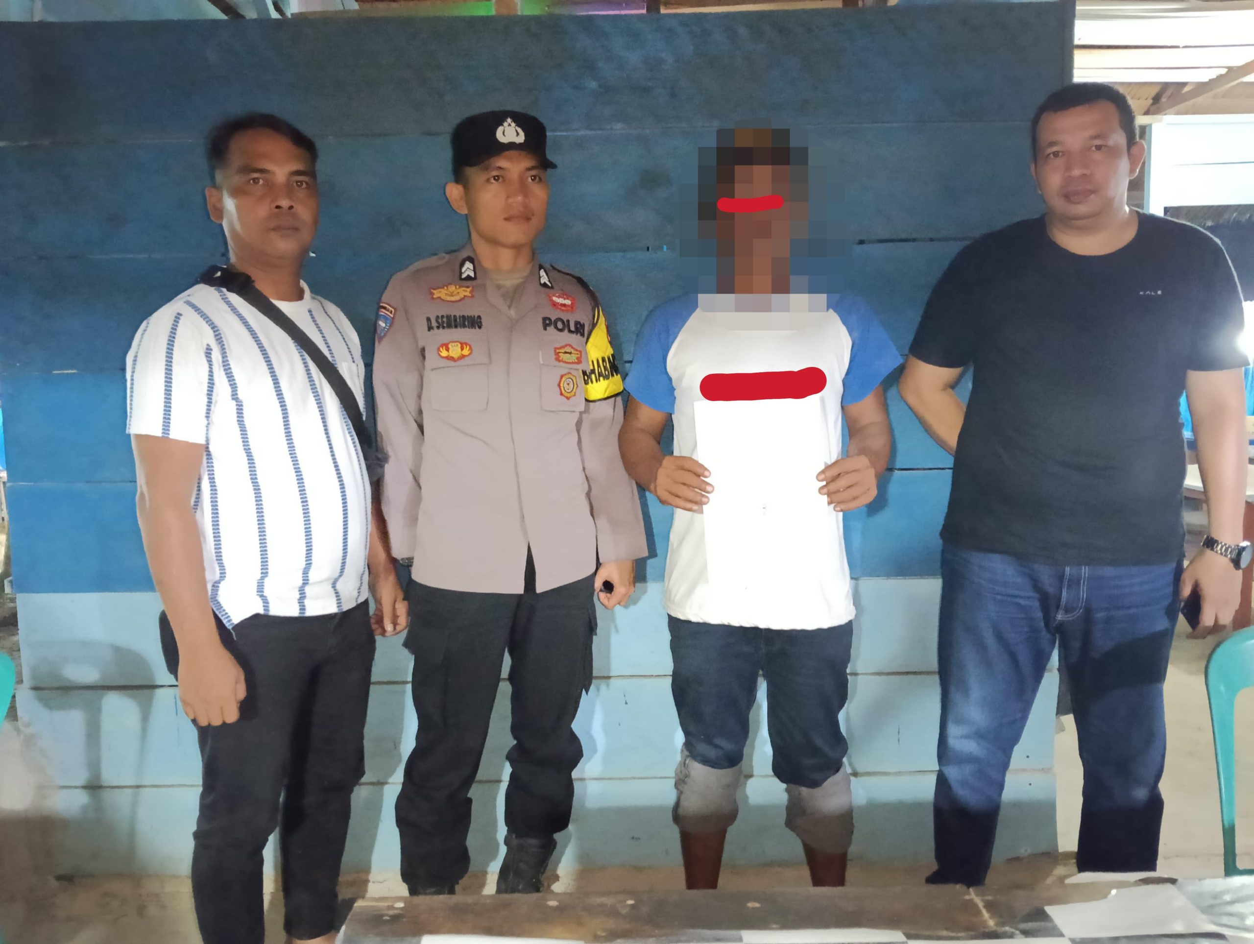 Polsek  Manduamas Tindak Pelaku Aksi Premanisme : Pungli Parkir di Pasar Malam