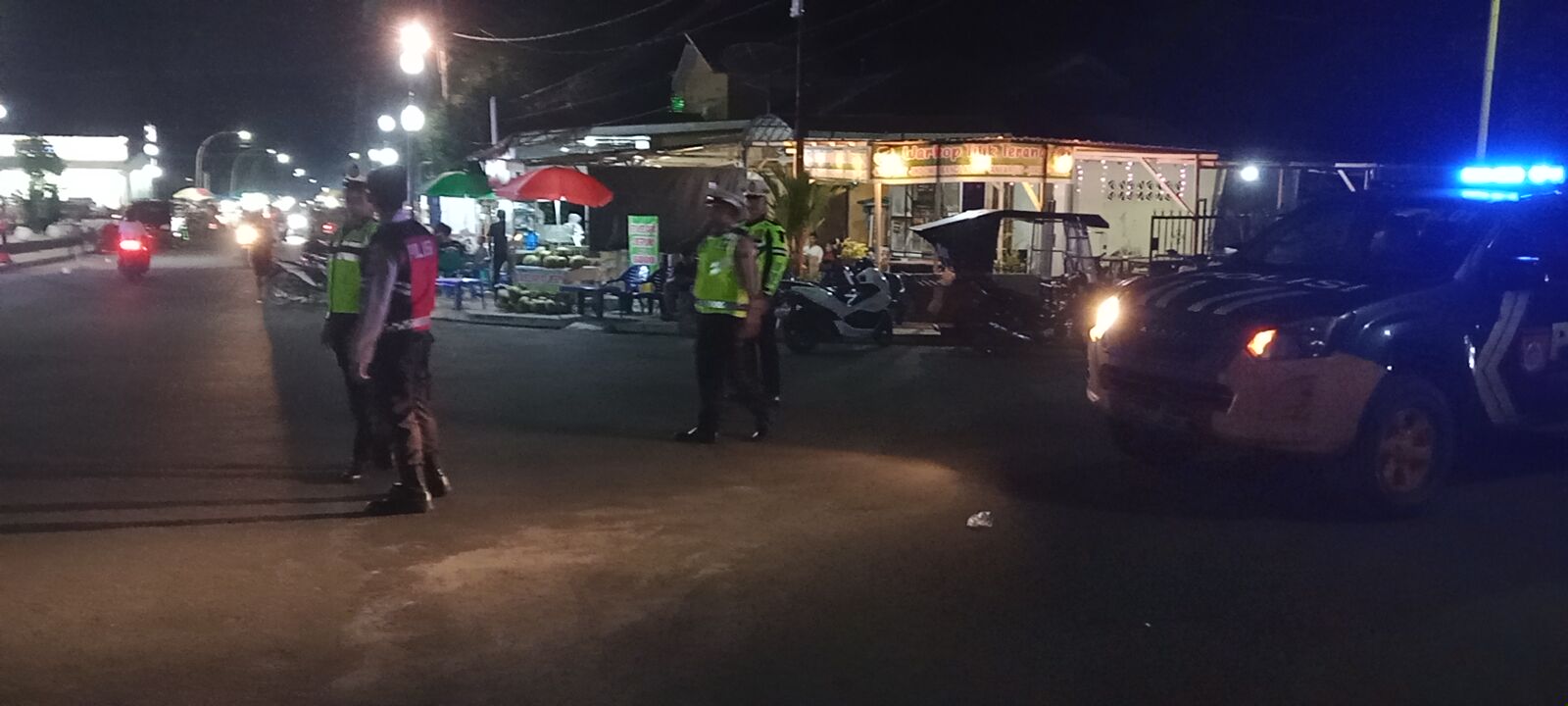 Polres Tapanuli Tengah Intensifkan Operasi Pekat untuk Cegah Premanisme Malam Hari