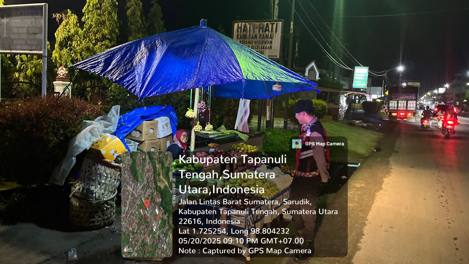 Lanjutkan Operasi Pekat Toba 2025 ; Polres Tapanuli Tenga Cegah Premanisme