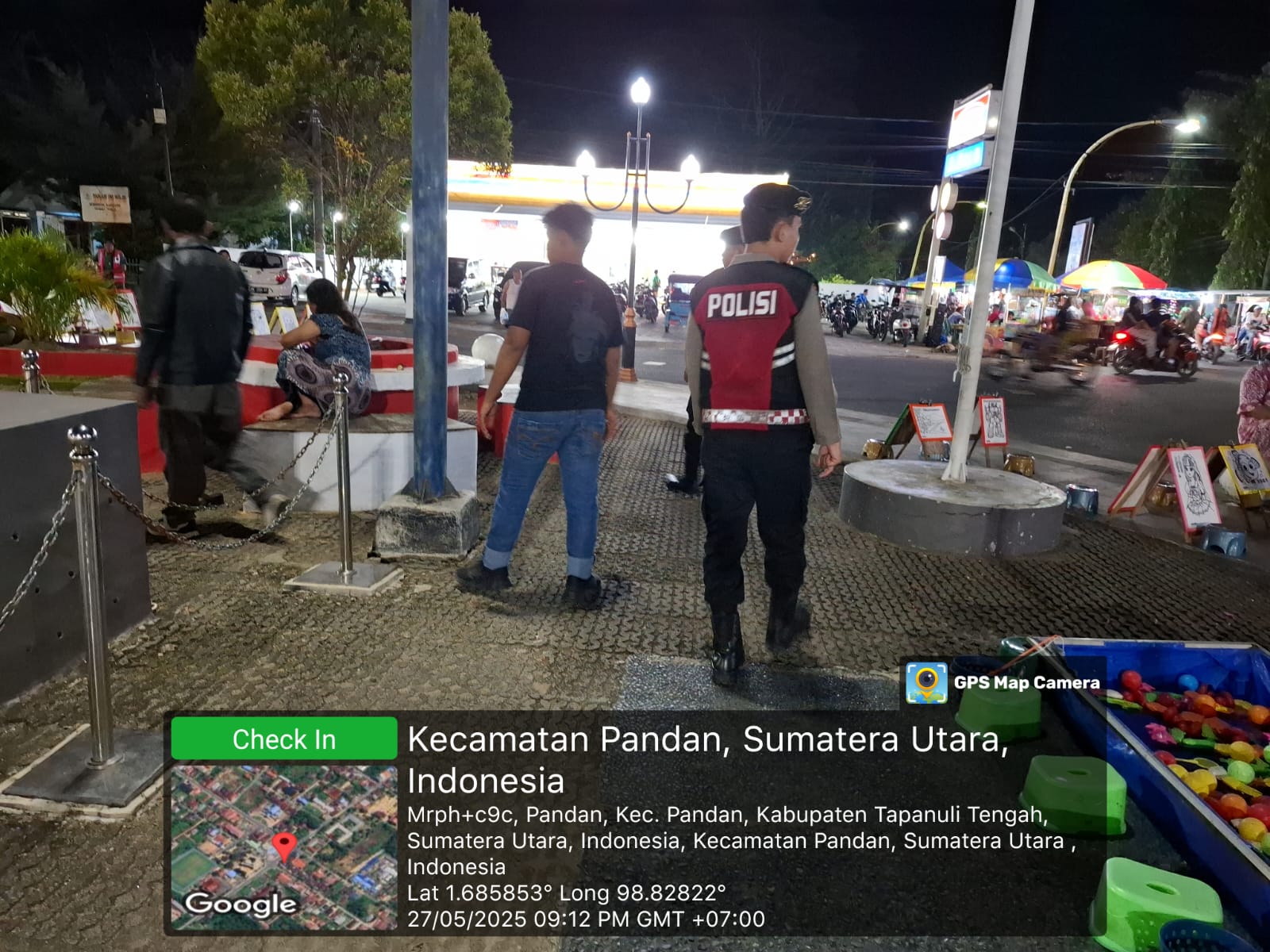 Blue Light Patrol Sisir Wilayah Rawan, Polres Tapteng Tegaskan Komitmen Cegah 3C dan Premanisme