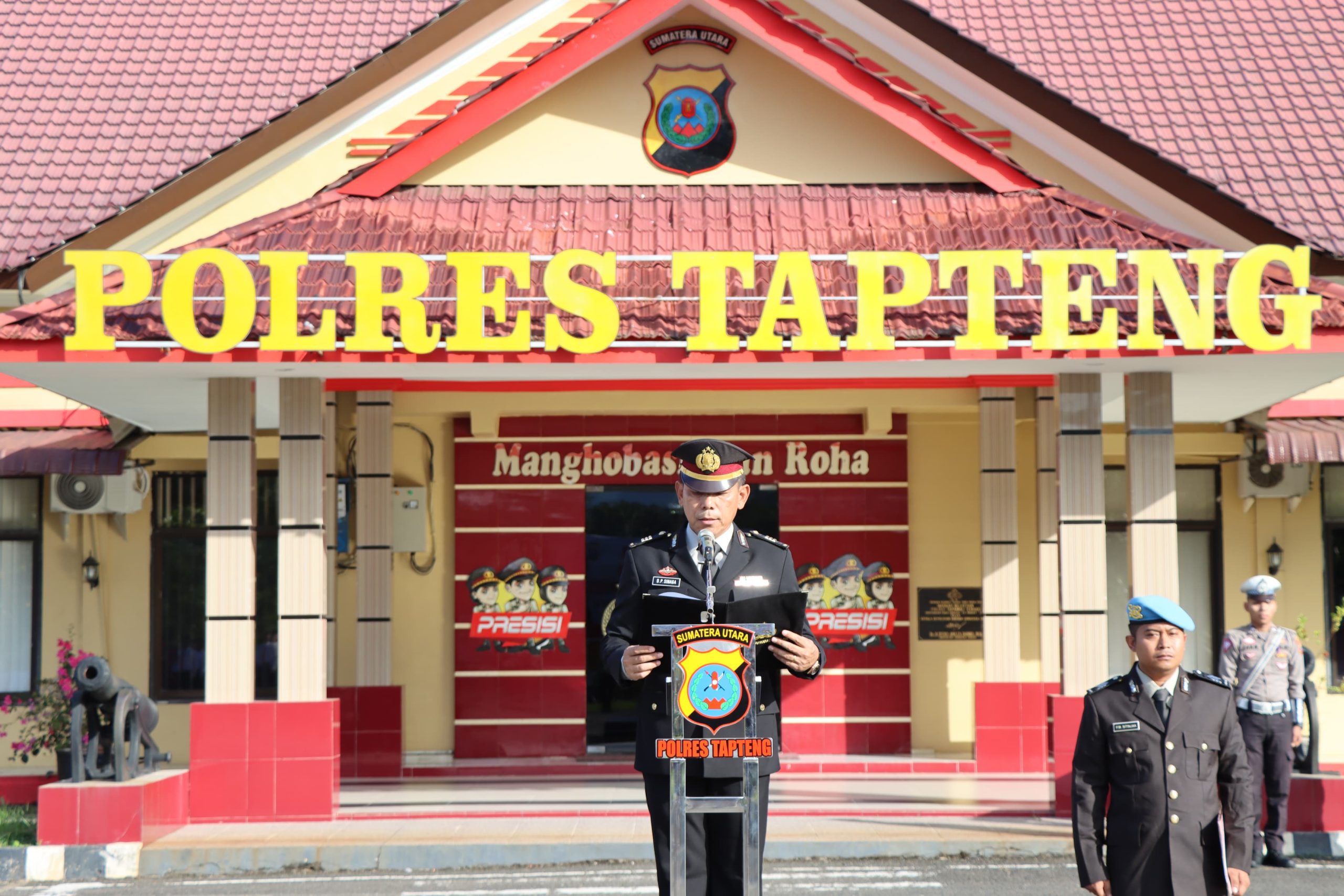 Polres Tapanuli Tengah Laksanakan Upacara Peringatan Hari Lahir Pancasila Tahun 2025