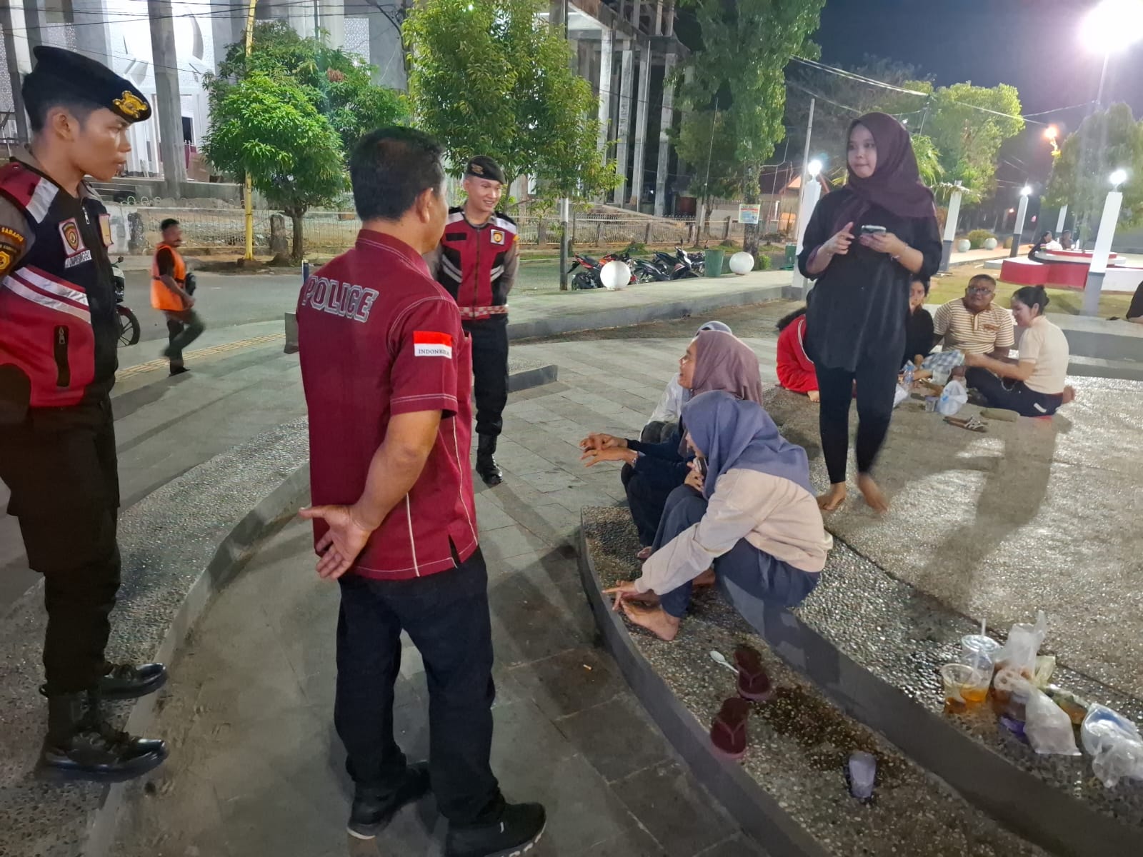 Polres Tapteng Gencarkan Patroli Malam, Cegah Gangguan Kamtibmas di Titik Rawan